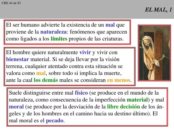 PPT EL MAL, 1 PowerPoint Presentation, free download ID914044