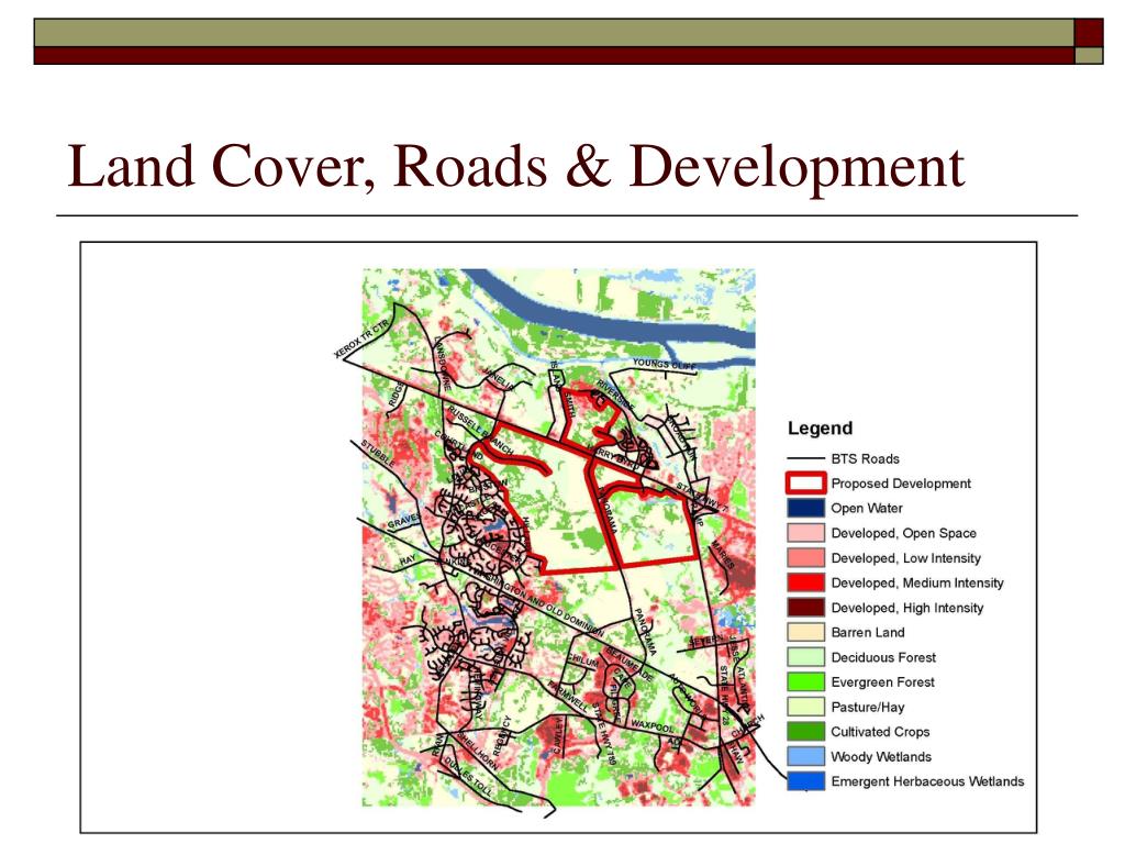 PPT DETERMINING LAND DEVELOPMENT EFFECT ON SURFACE RUNOFF USING GIS