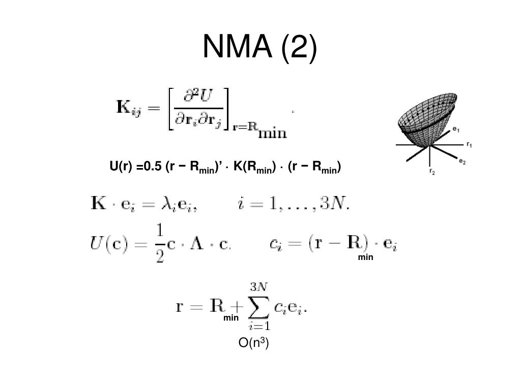 PPT Normal mode analysis (NMA) tutorial and lecture notes by K. Hinsen PowerPoint Presentation