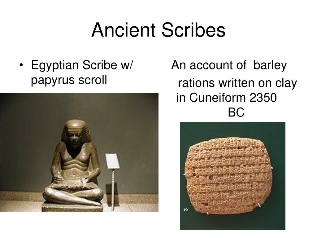 PPT The Eloquence of the Scribes Initiation, Expectations and