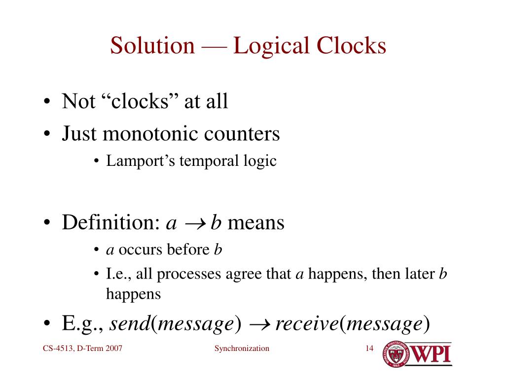 PPT Synchronization in Distributed Systems PowerPoint Presentation