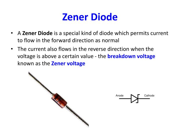 PPT LECTURE 4 DIODE LED ZENER DIODE DIODE LOGIC