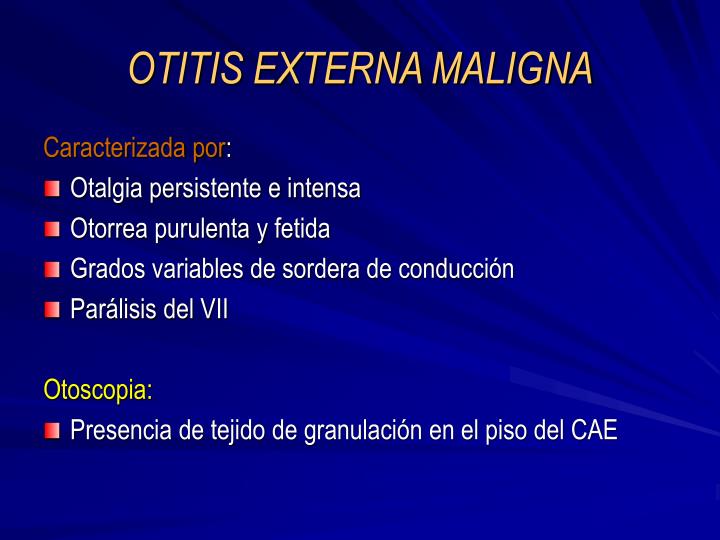 Ppt Otitis Externa Powerpoint Presentation Id 922284