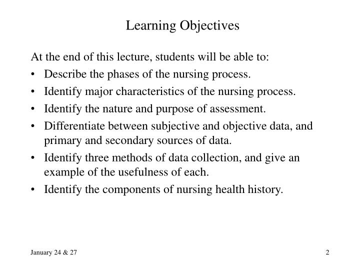 PPT The Nursing Process PowerPoint Presentation ID923206