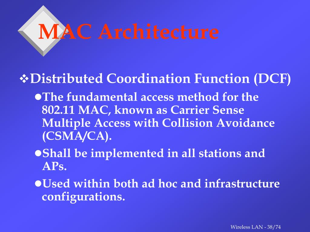 PPT IEEE 802.11 Wireless LAN PowerPoint Presentation, free download
