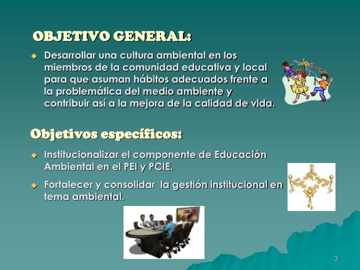 PPT PROYECTO “FORTALECIENDO LA CULTURA AMBIENTAL ENCINIANA