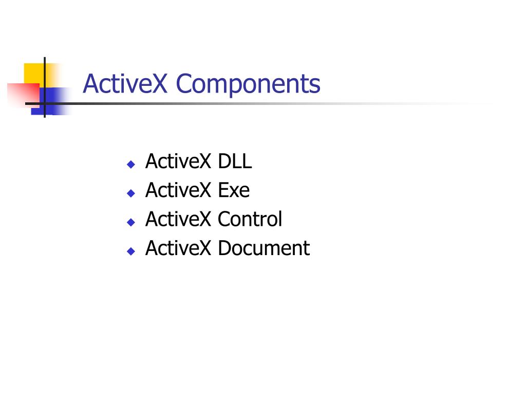 PPT ASP (Active Server Pages) & ActiveX PowerPoint Presentation ID