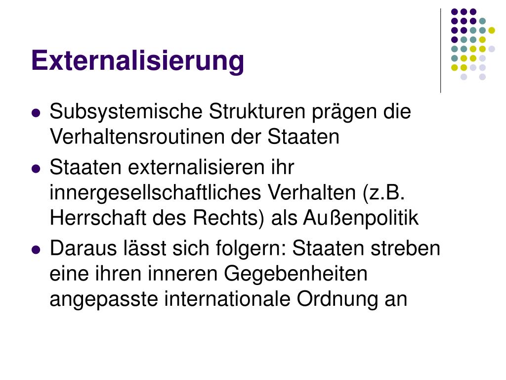 PPT Grundlagen der Internationalen Beziehungen