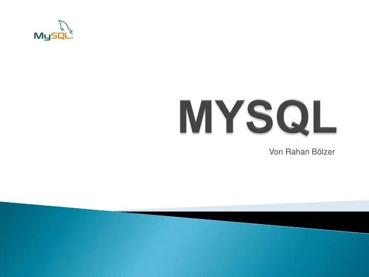 PPT MYSQL PowerPoint Presentation, free download ID932039