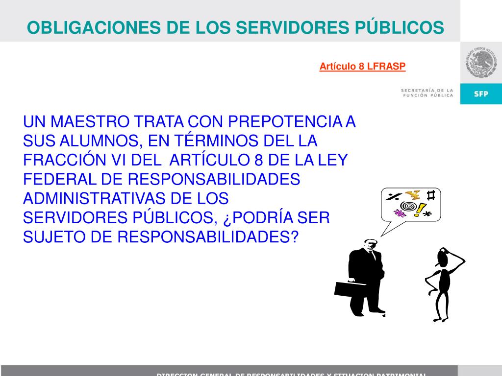 PPT Ley Federal de Responsabilidades Administrativas de los