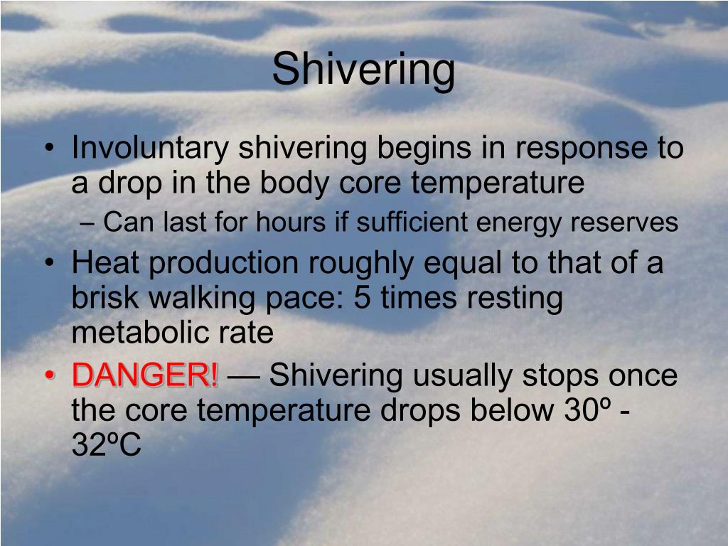 PPT Hypothermia PowerPoint Presentation, free download ID935573