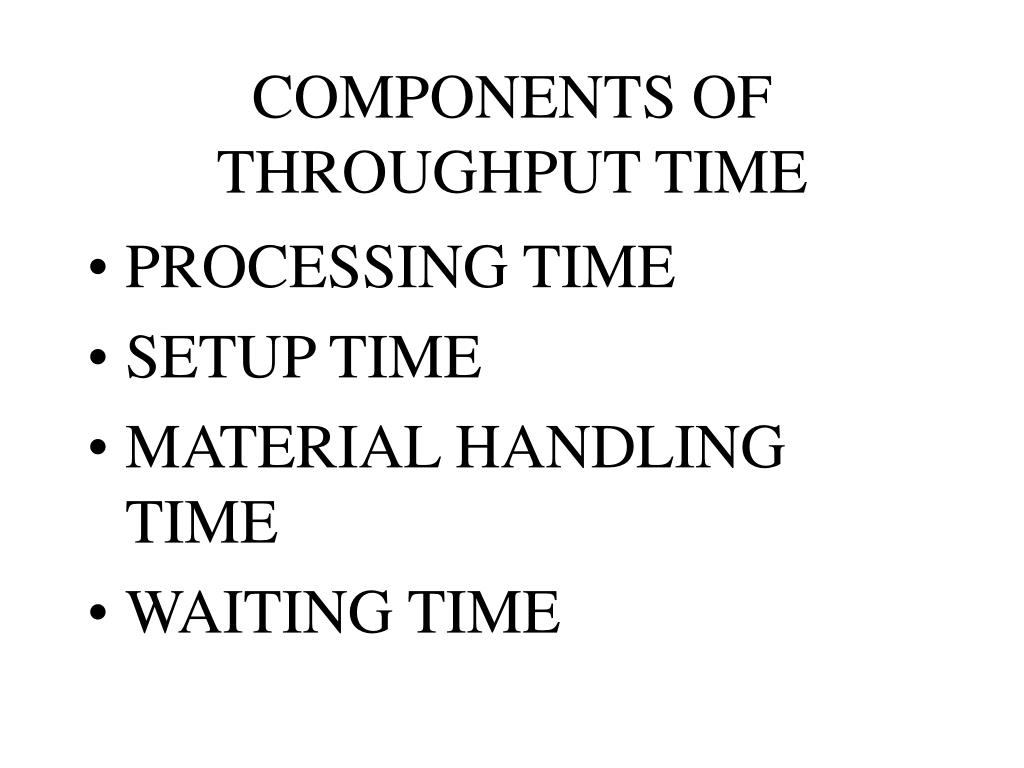 PPT MODELING AND ANALYSIS OF MANUFACTURING SYSTEMS Session 6