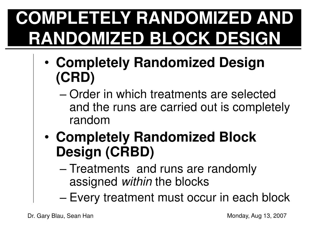 PPT Statistical Design of Experiments PowerPoint Presentation, free