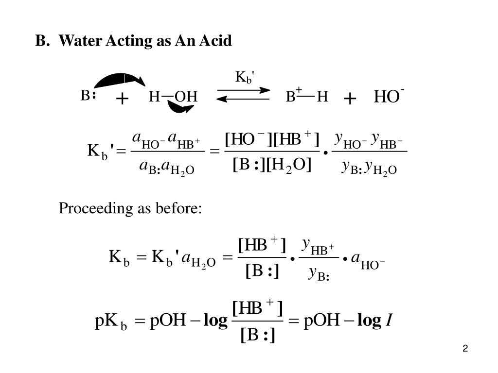 PPT Chapter 6 Acid and Bases, Electrophiles and Nucleophiles I. Acid