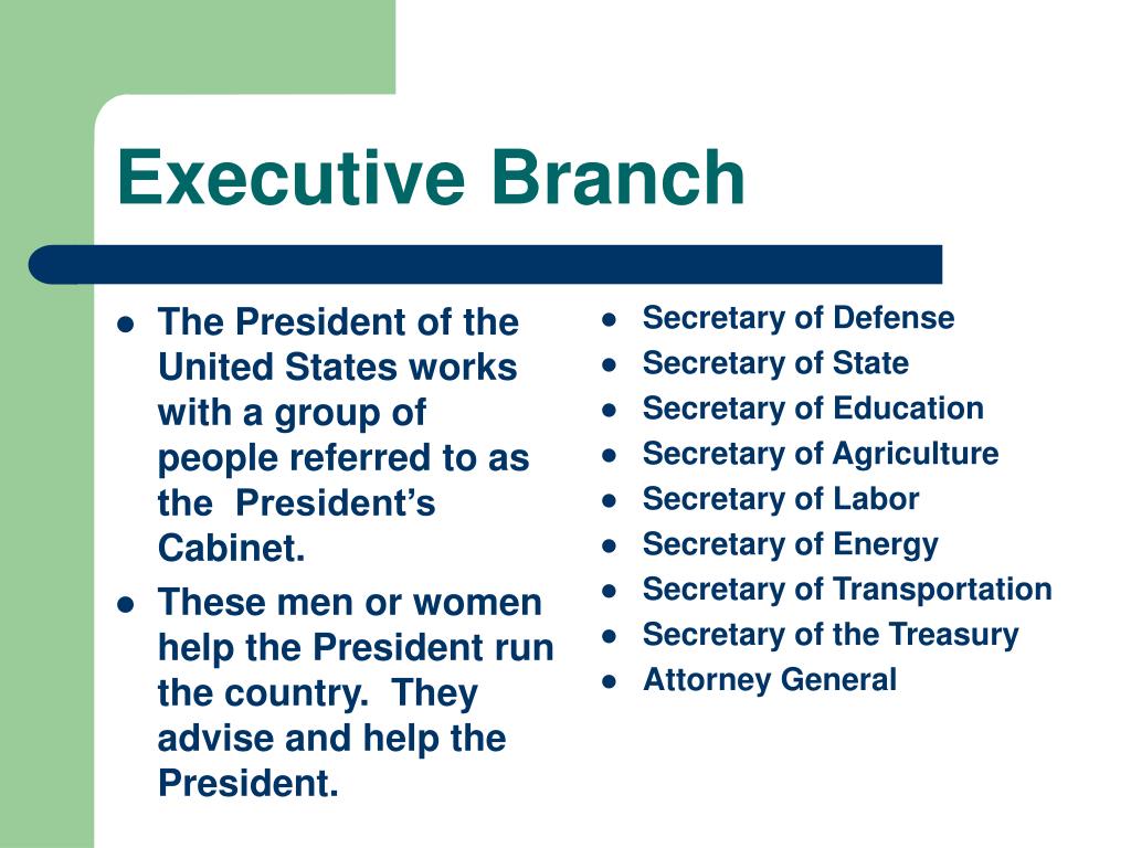 PPT The Three Branches of Government PowerPoint Presentation, free