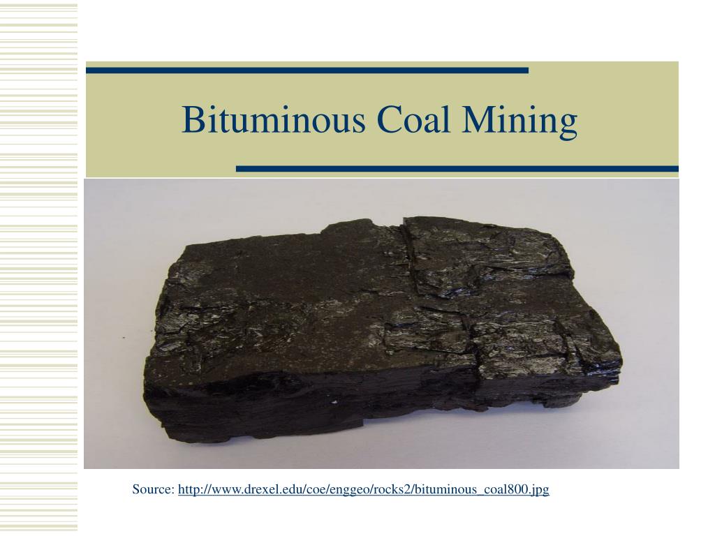 PPT Bituminous Coal Mining PowerPoint Presentation, free download