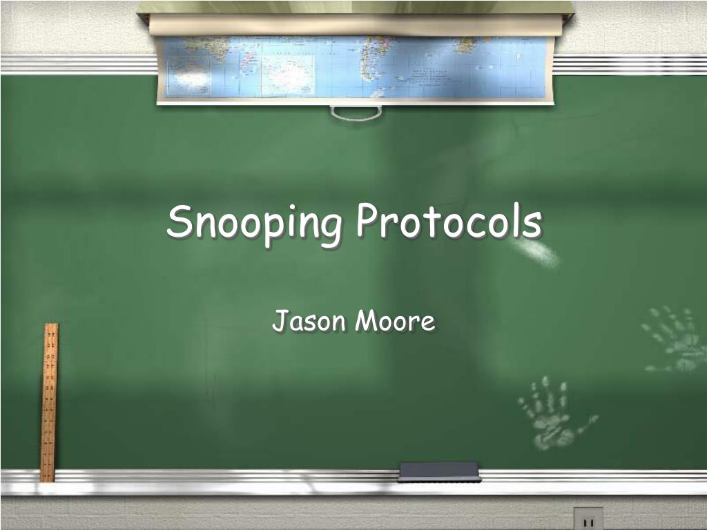 PPT Snooping Protocols PowerPoint Presentation, free download ID947088