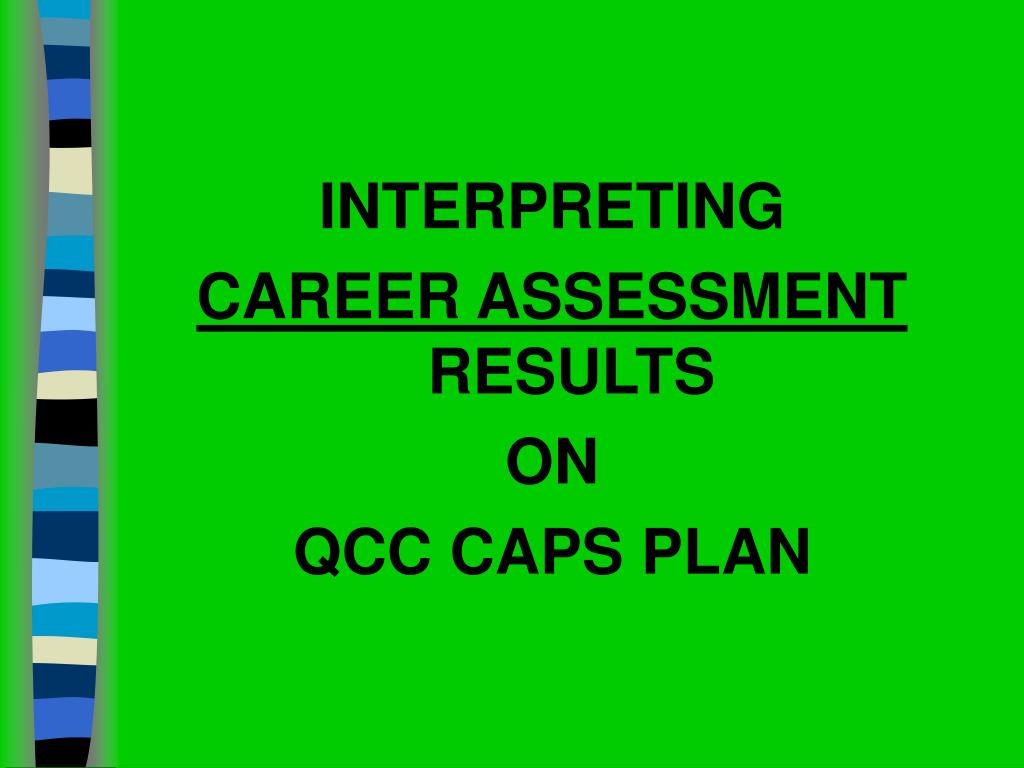 PPT CAREER CONVERSATIONS & CAPS Plan Module Four PowerPoint