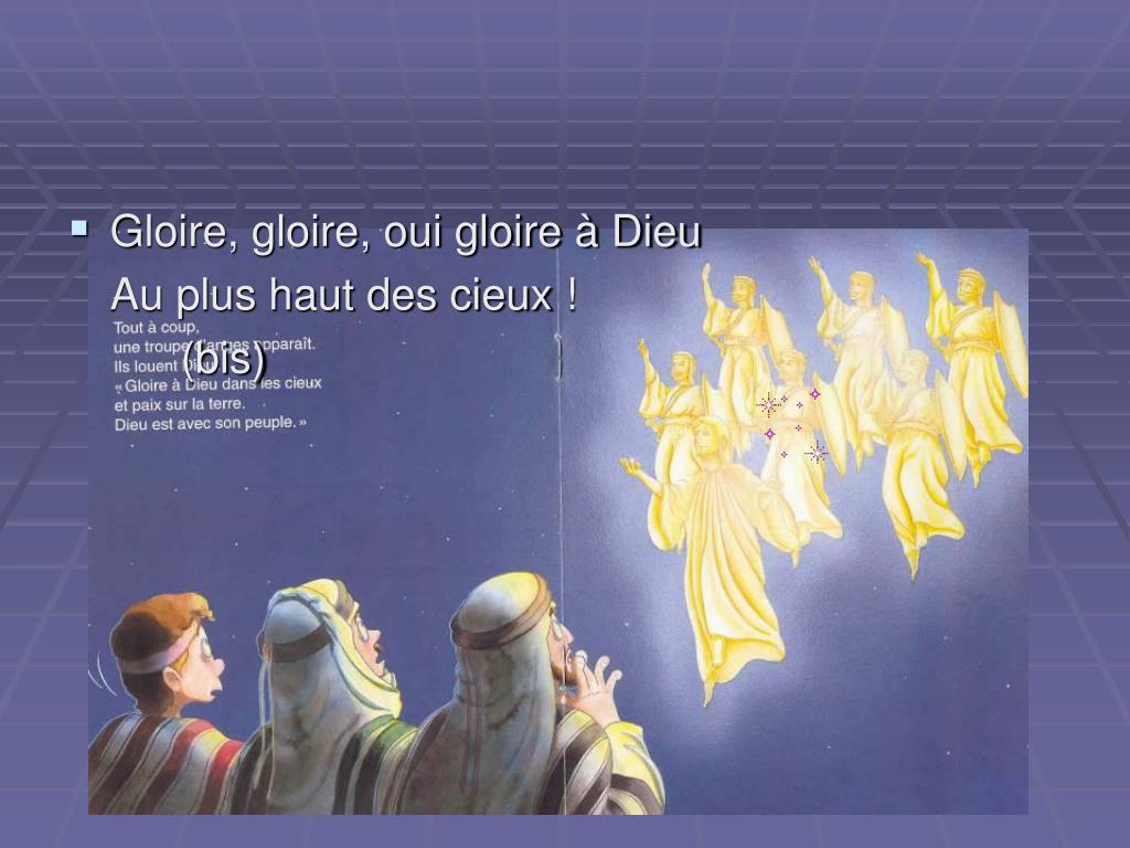 PPT GLOIRE À DIEU! PowerPoint Presentation, free download ID948256