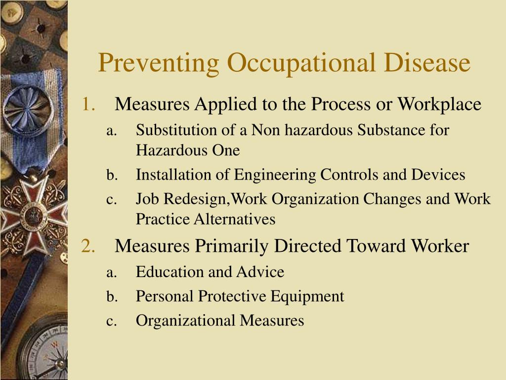 PPT Occupational Disease PowerPoint Presentation, free