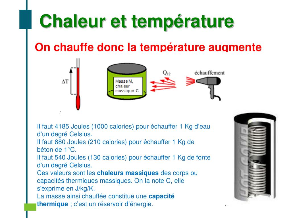 PPT Chaleur et température PowerPoint Presentation, free download