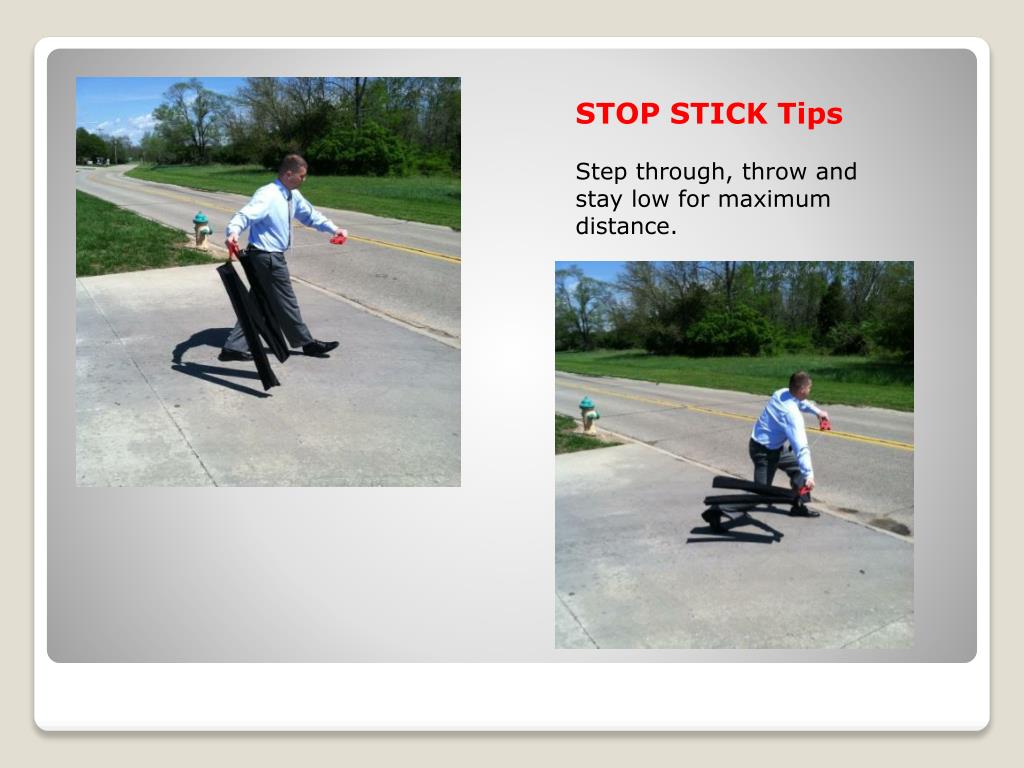 PPT STOP STICK TRAINING PowerPoint Presentation, free download ID954277