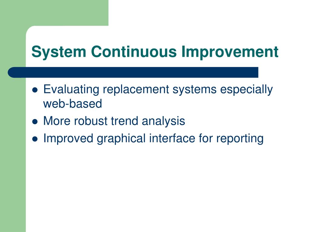PPT Sustainable EMS A Corrective Action Tracking System PowerPoint