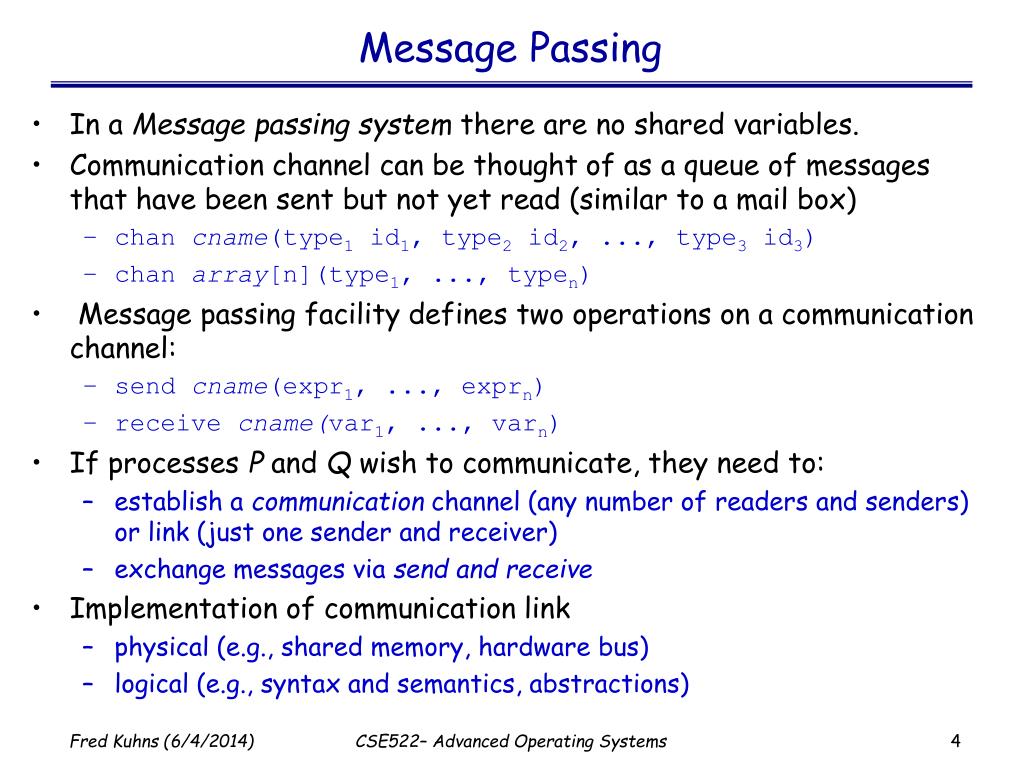 PPT InterProcess Communication PowerPoint Presentation, free