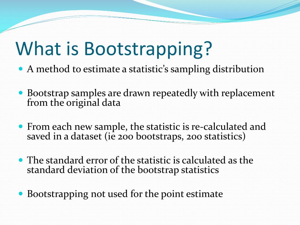 PPT Two SAS Bootstrapping Programs PowerPoint Presentation, free