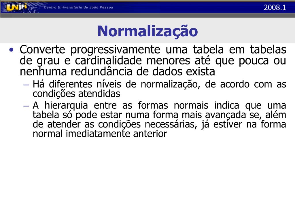 PPT Normalização PowerPoint Presentation, free download ID960650