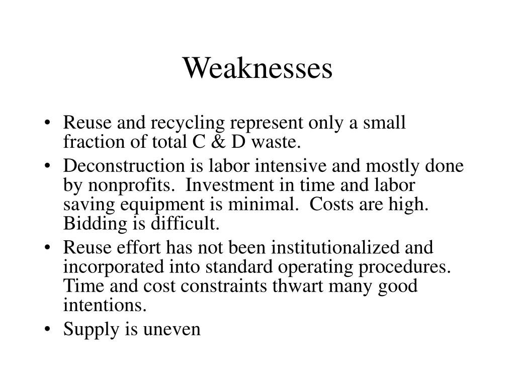 PPT State of the Deconstruction and Used Building Materials Industry