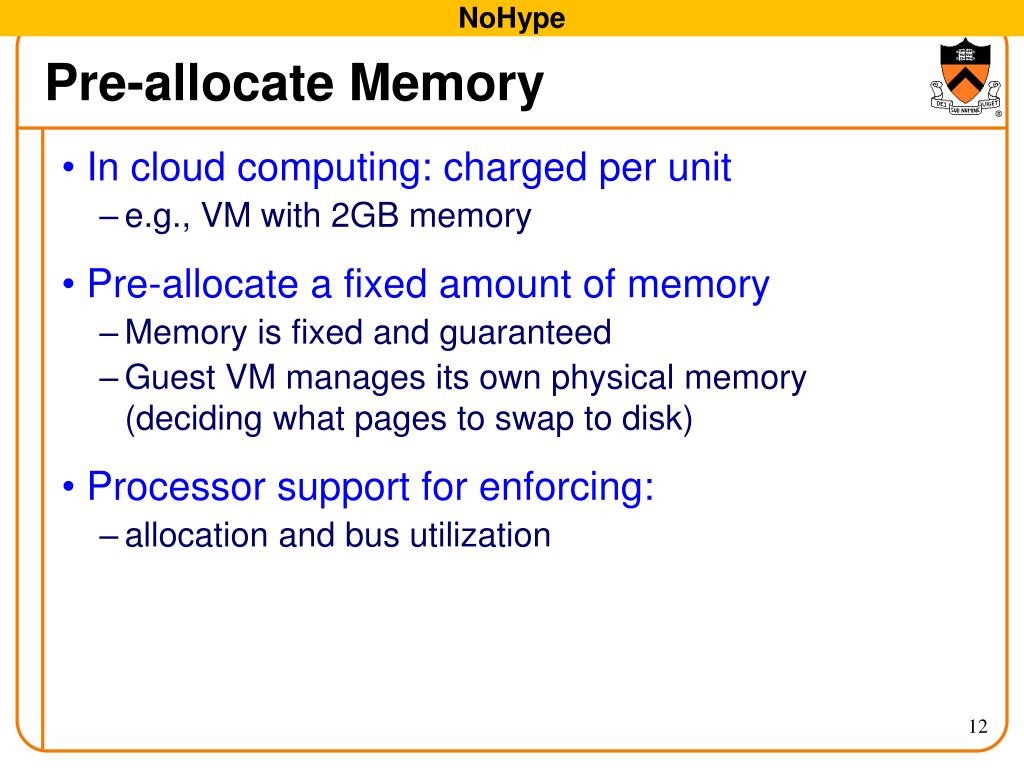 PPT NoHype Virtualized Cloud Infrastructure without the