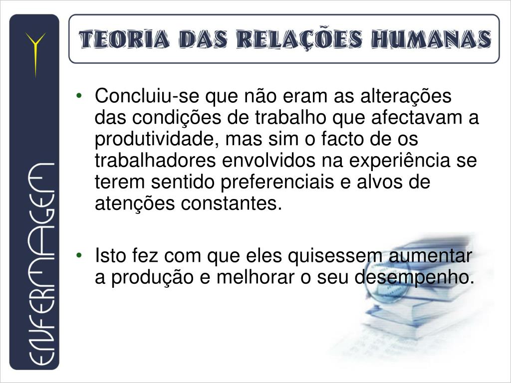 PPT Teoria das Relações Humanas PowerPoint Presentation, free