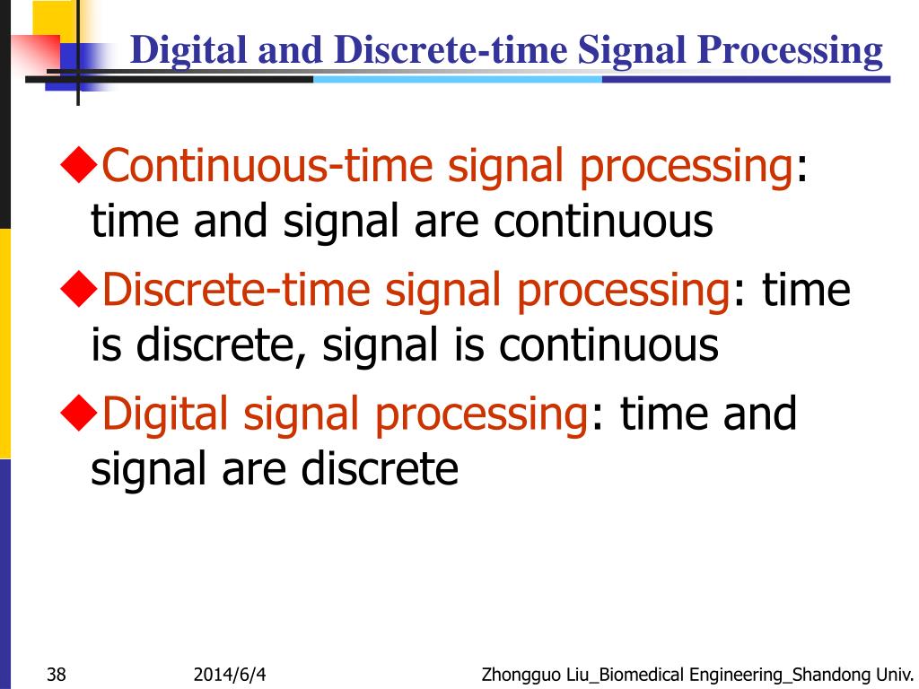 PPT biomedical Signal processing 生物医学 信号处理 Chapter 1 Introduction