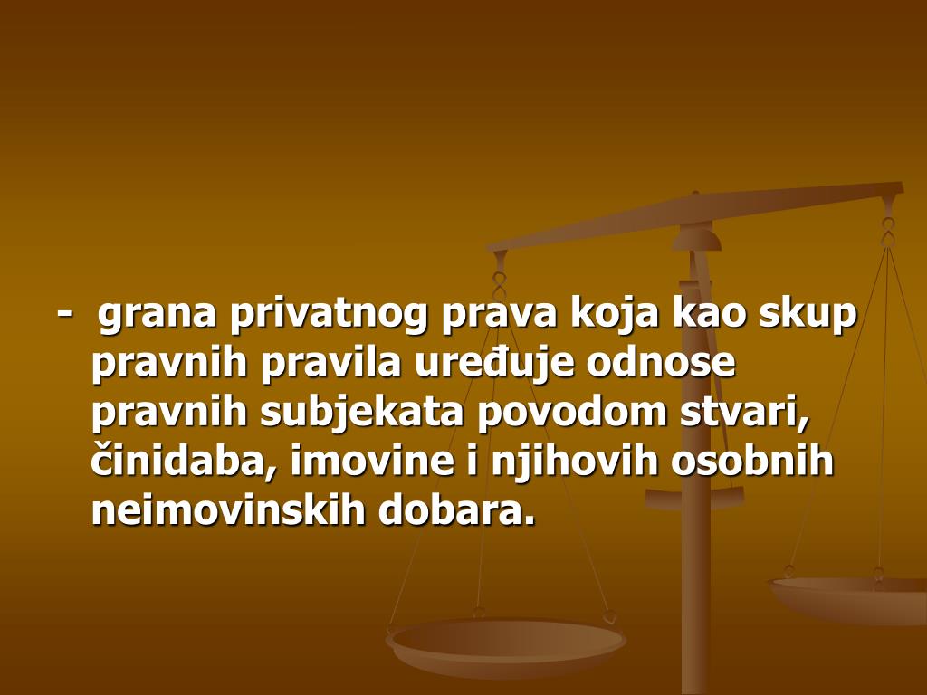 ZAKON O NASLJEĐIVANJU Prnjavorac