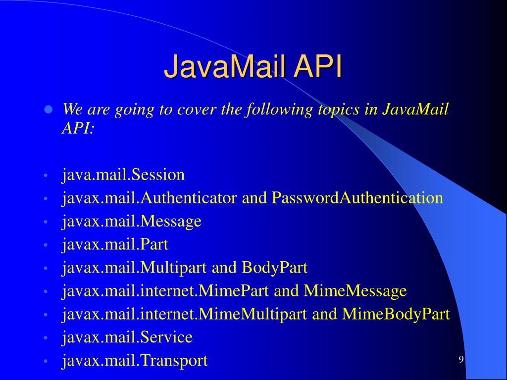 PPT JavaMail (1) PowerPoint Presentation, free download ID967775