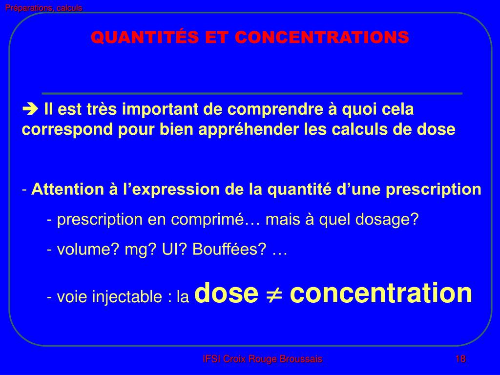 PPT Les dosages, préparations, dilutions Les solvants et les solutés PowerPoint Presentation