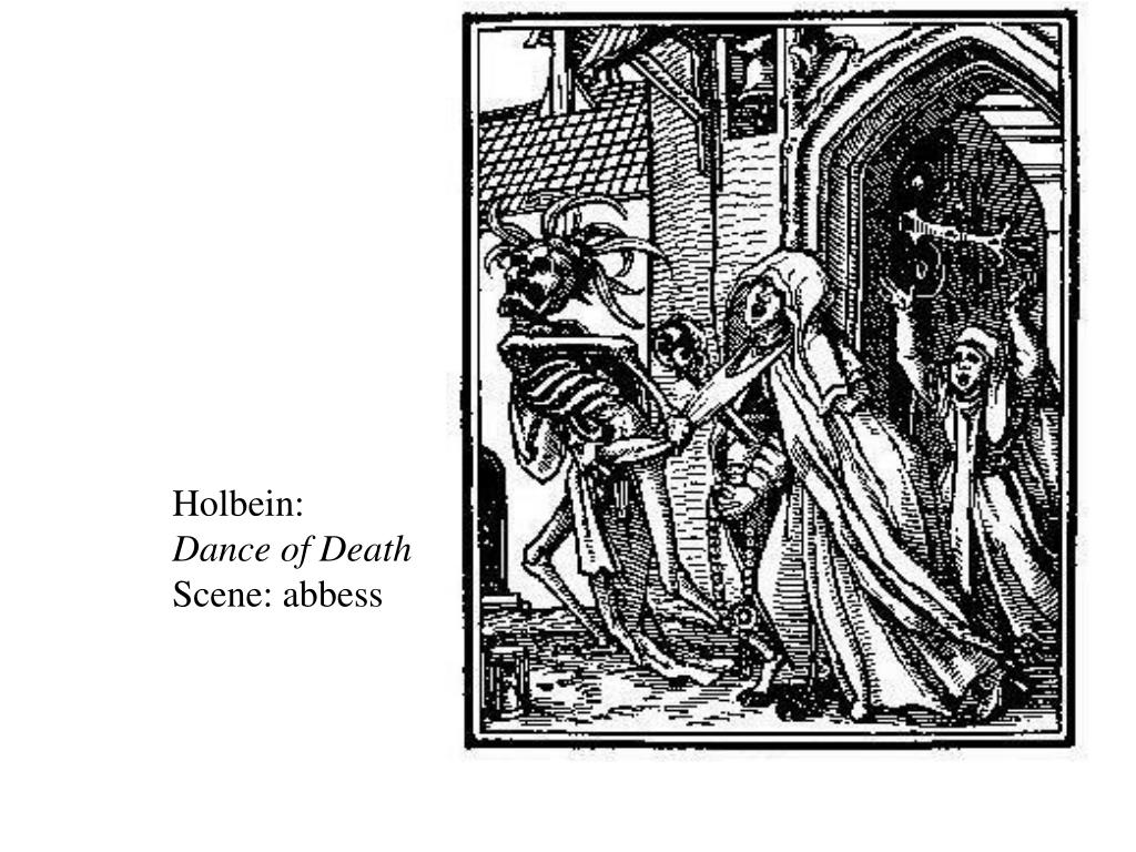 PPT Holbein Dance of Death Scene Creation PowerPoint Presentation