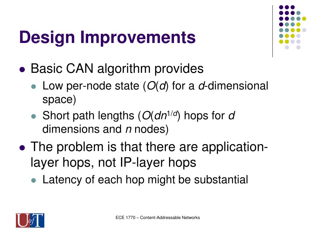 PPT Scalable ContentAddressable Networks PowerPoint Presentation