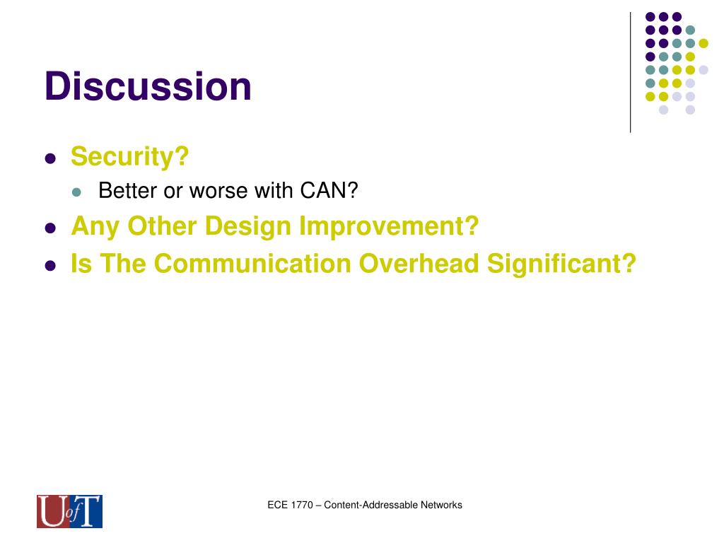 PPT Scalable ContentAddressable Networks PowerPoint Presentation