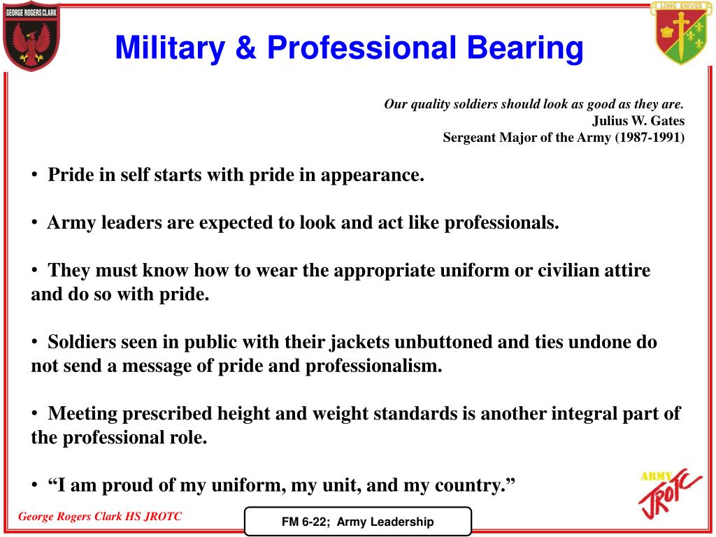 PPT ARMY LEADERSHIP Confident, & Agile” FM 622 (22100