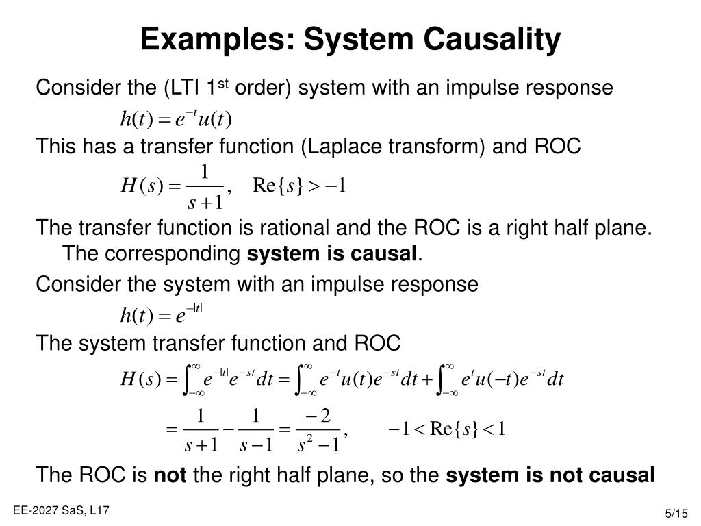 PPT Lecture 17 ContinuousTime Transfer Functions