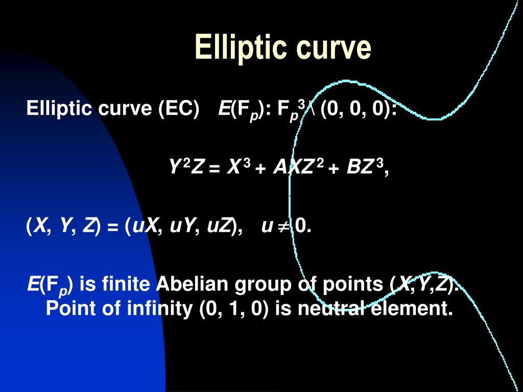 PPT Elliptic curve point multiplication PowerPoint Presentation, free