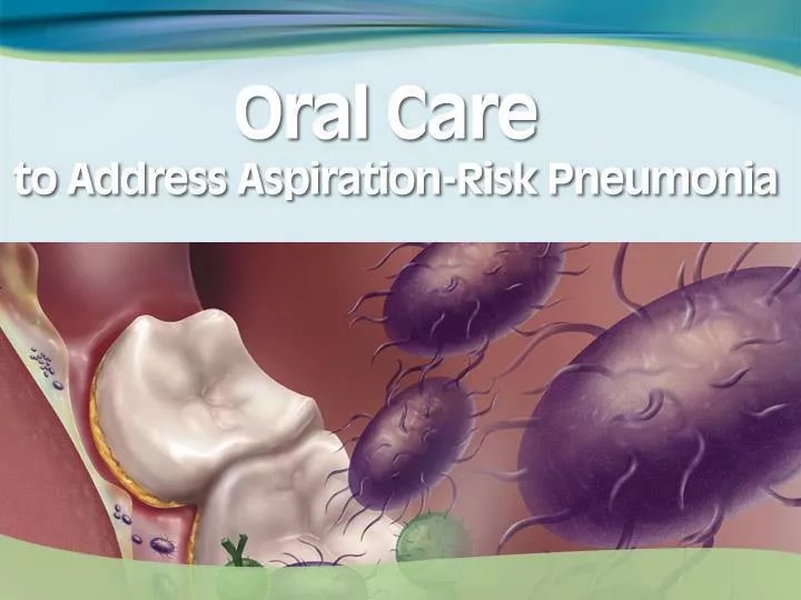 PPT ASPIRATION PNEUMONITIS AND ASPIRATION PNEUMONIA Paul E. Marik, M