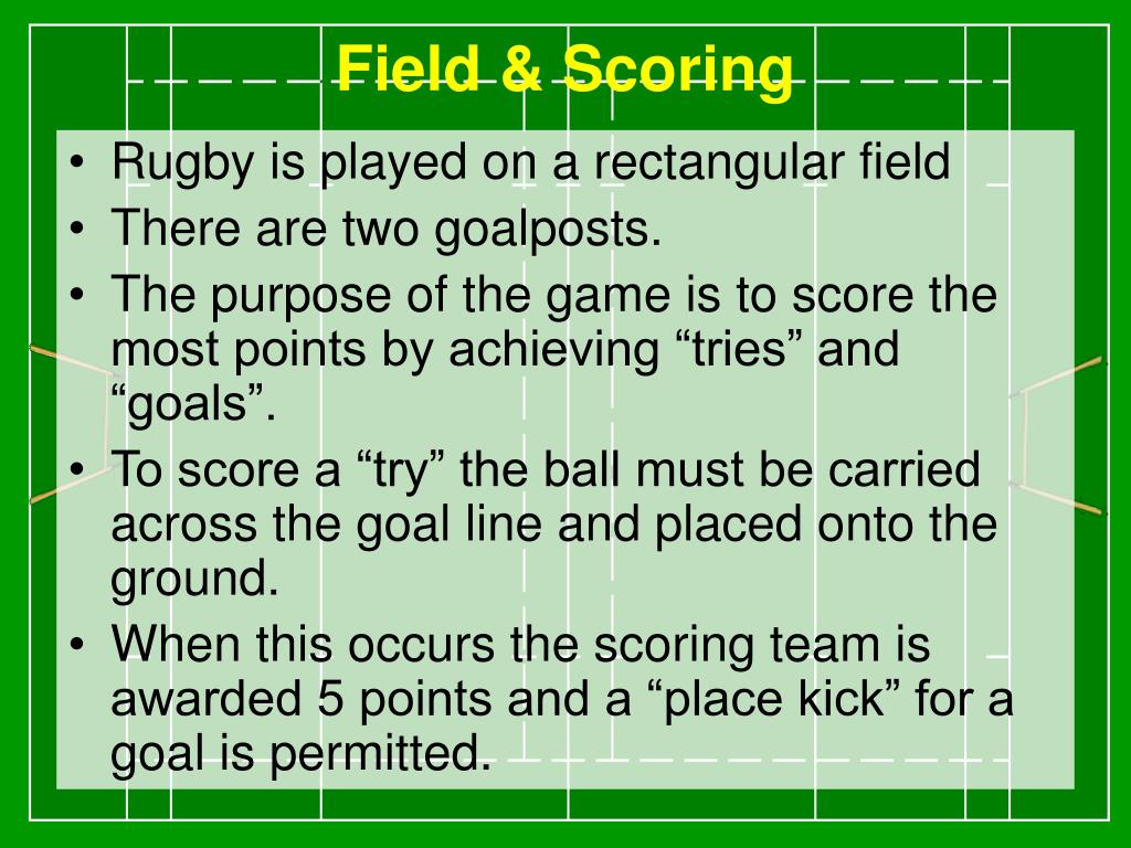 PPT RUGBY PowerPoint Presentation, free download ID982325