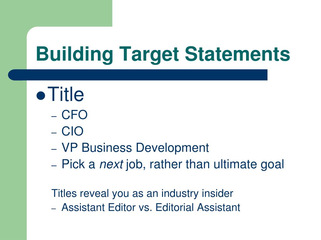 PPT External Opportunities & Getting the Jobs Most MBAs Miss