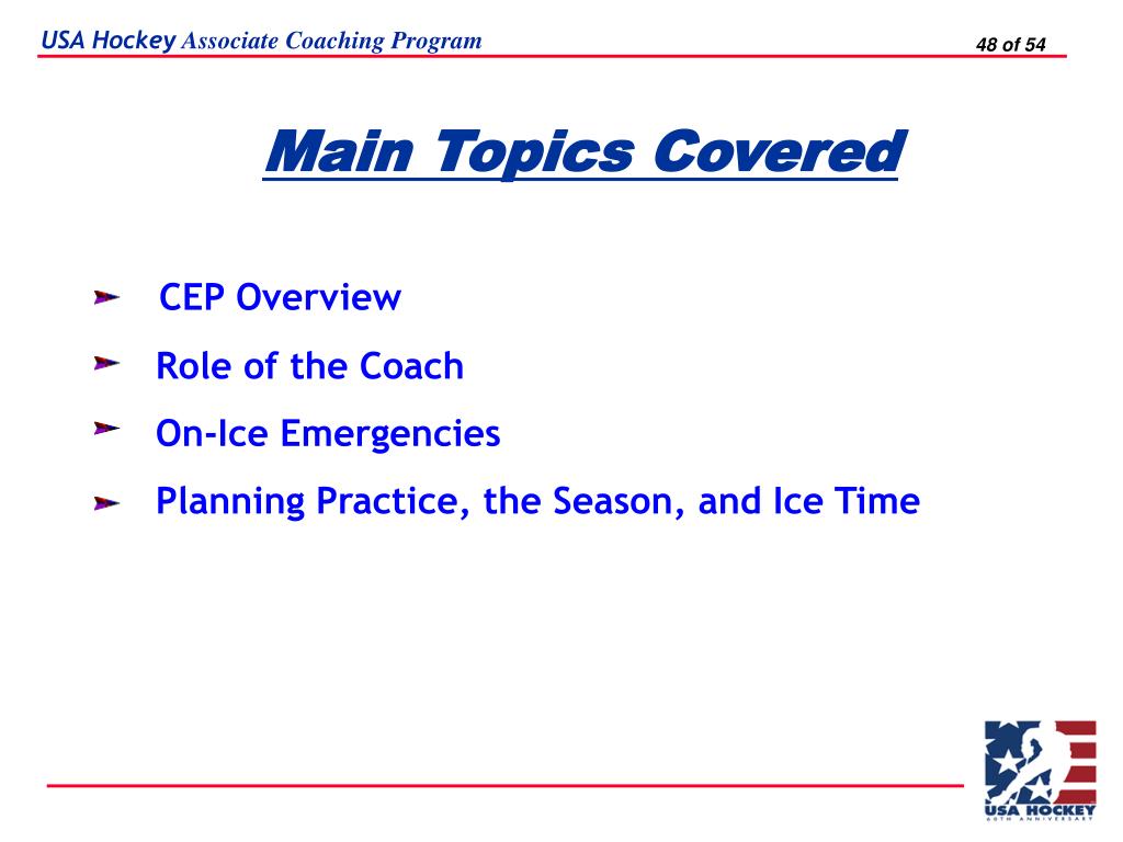 PPT USA Hockey Level 2 Coaching Clinic PowerPoint Presentation, free