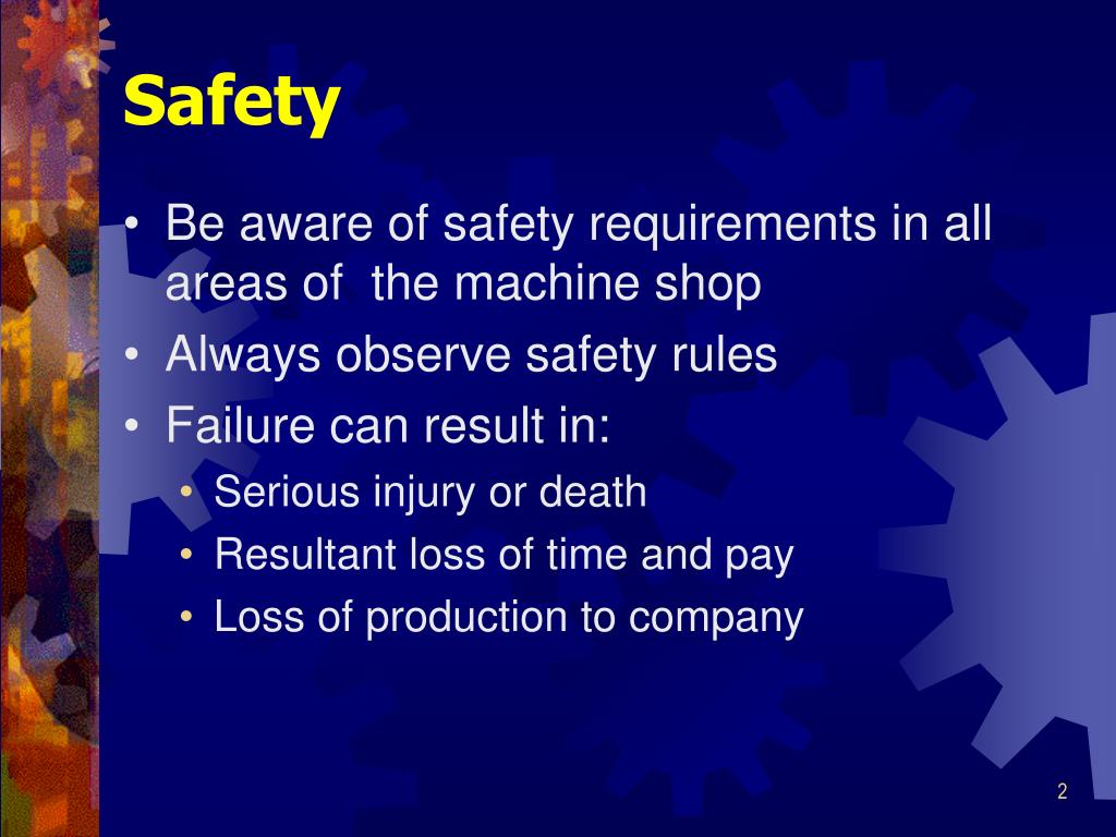 PPT Lathe Safety PowerPoint Presentation, free download ID986329