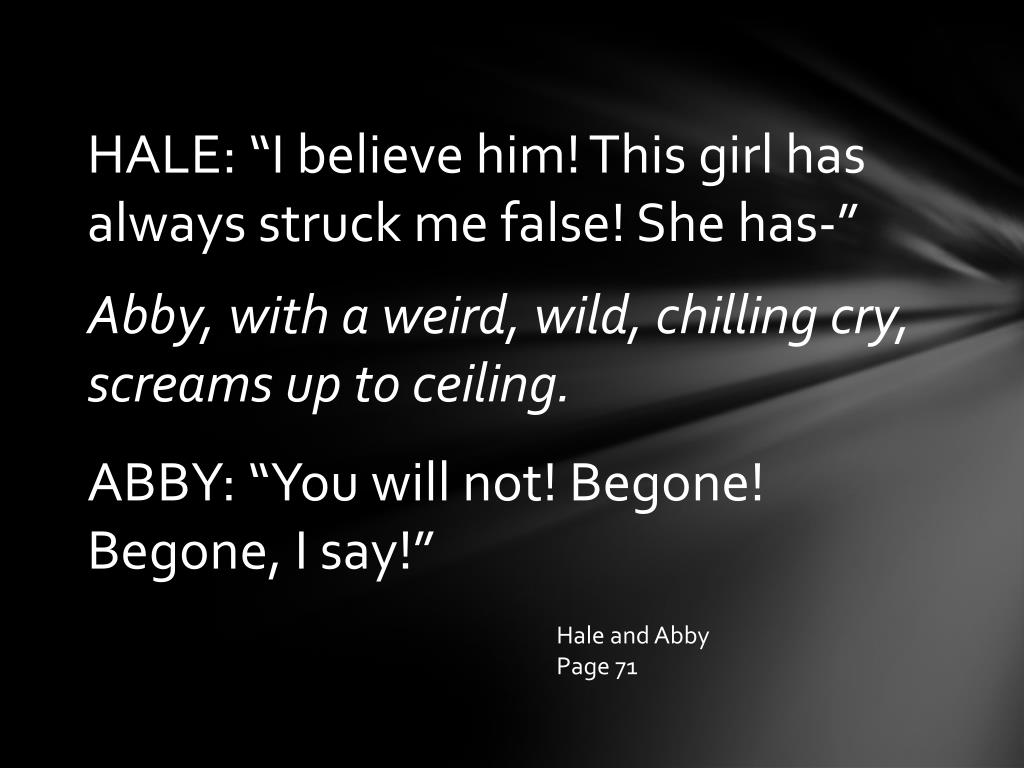 PPT Vengeance and Scapegoating in the Crucible PowerPoint