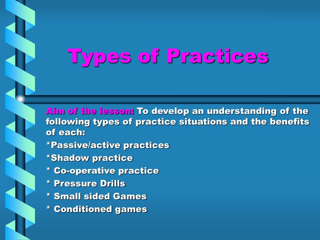 PPT Types of Practices PowerPoint Presentation, free download ID991452